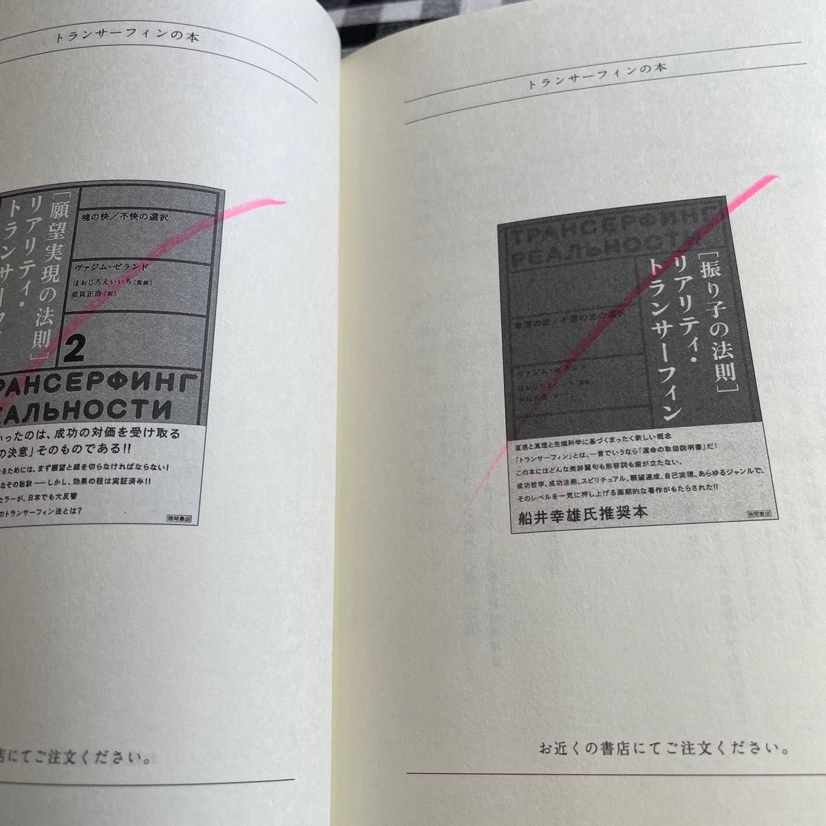 トランサーフィン鏡の「超」法則 リンゴが空へと落下する－奇跡の願望