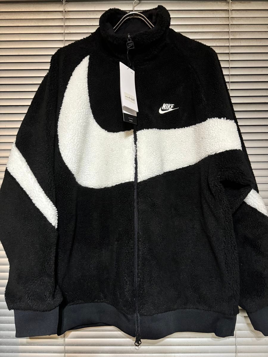 新品 正規品 NIKE ナイキ ビッグスウッシュ リバーシブル ボア