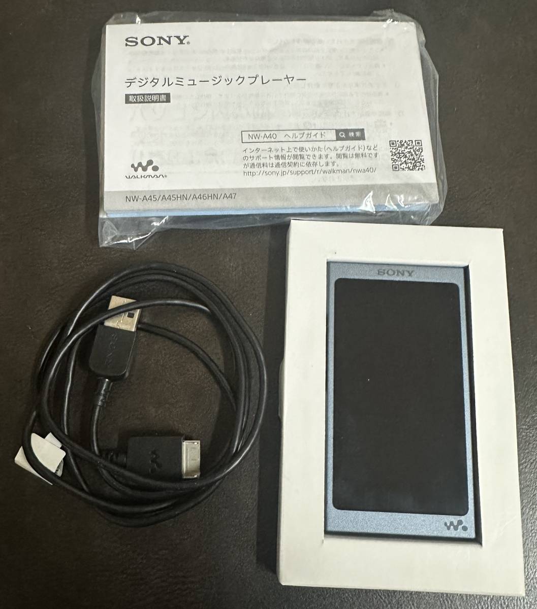 Yahoo!オークション - SONY NW-A46 32GB ムーンリットブルー ウォーク
