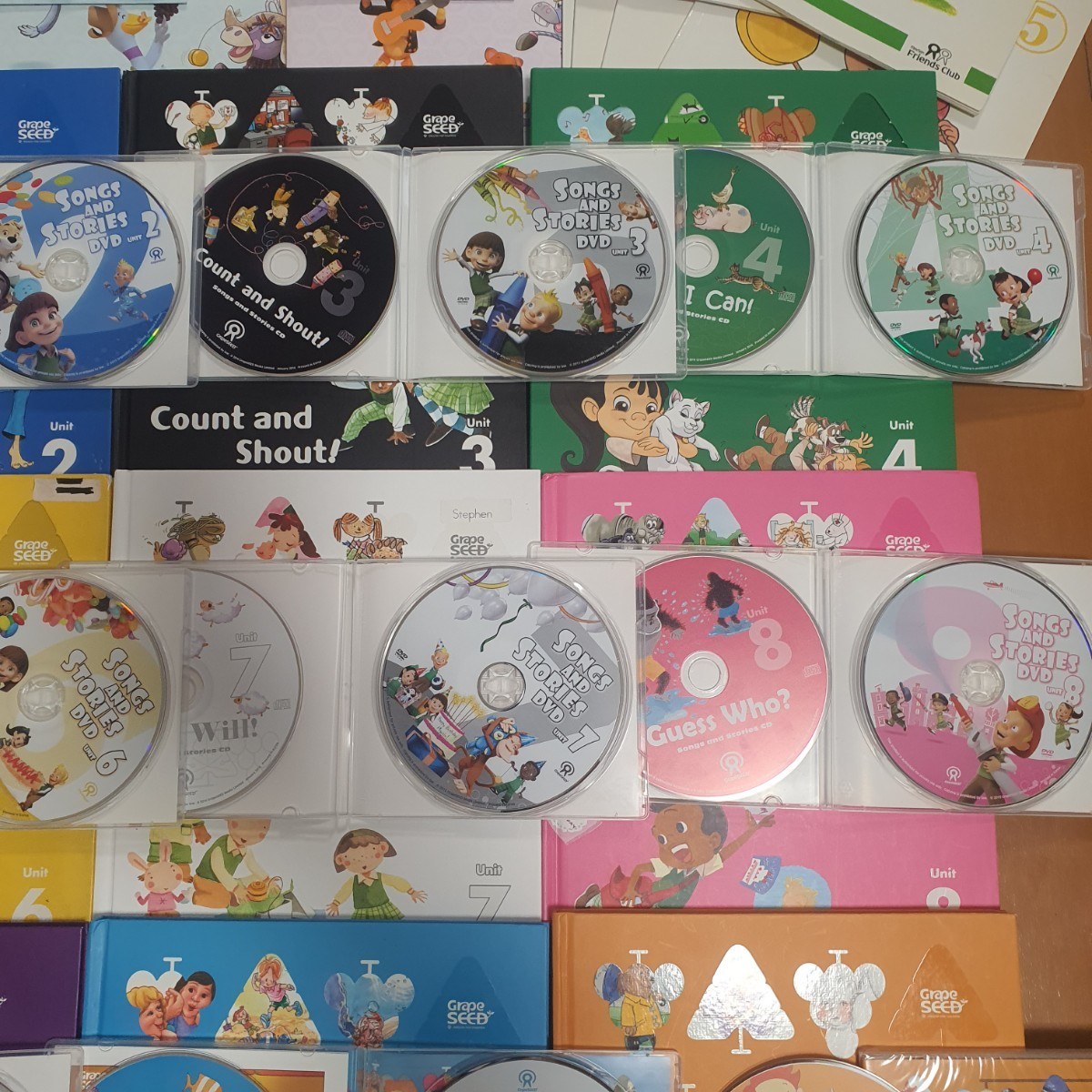 Yahoo!オークション - 子ども英語教材 GrapeSEED グレープシード Grape