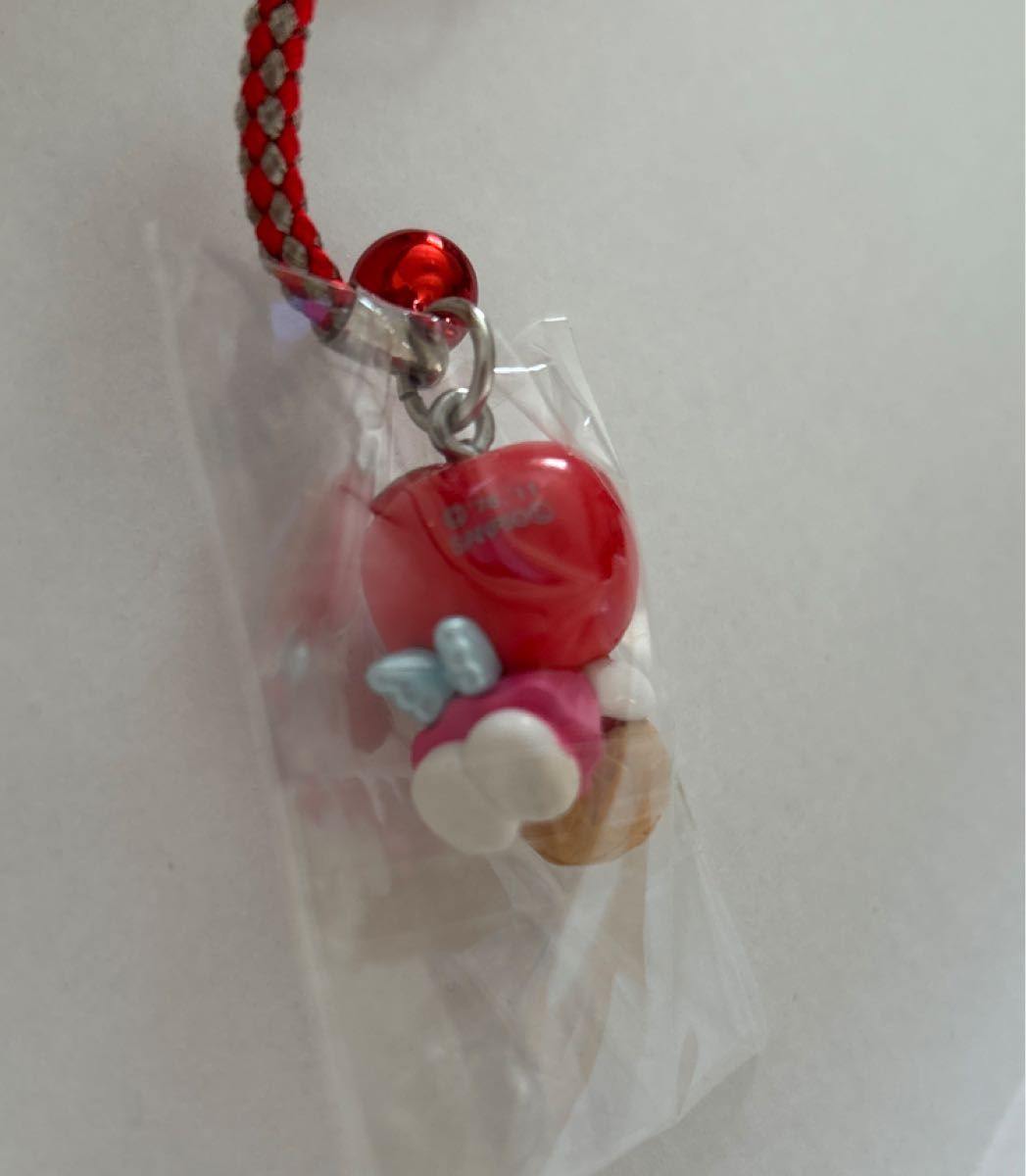 d*9様 レア ご当地キティ 信州限定 りんご姫バージョン ビーズ 根付け
