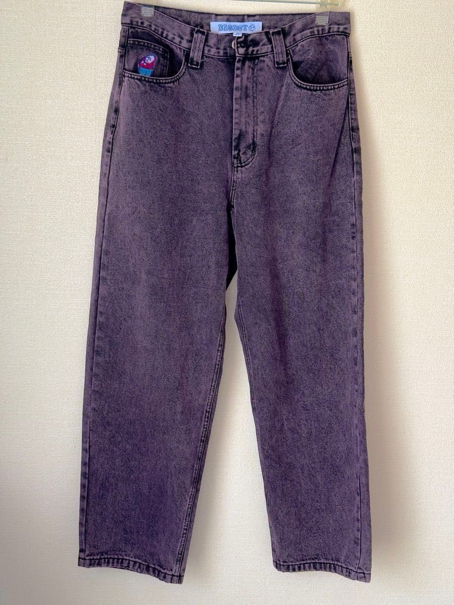 polar skate big boy ポーラー ビッグボーイ 旧ロゴ 紫 M｜Yahoo