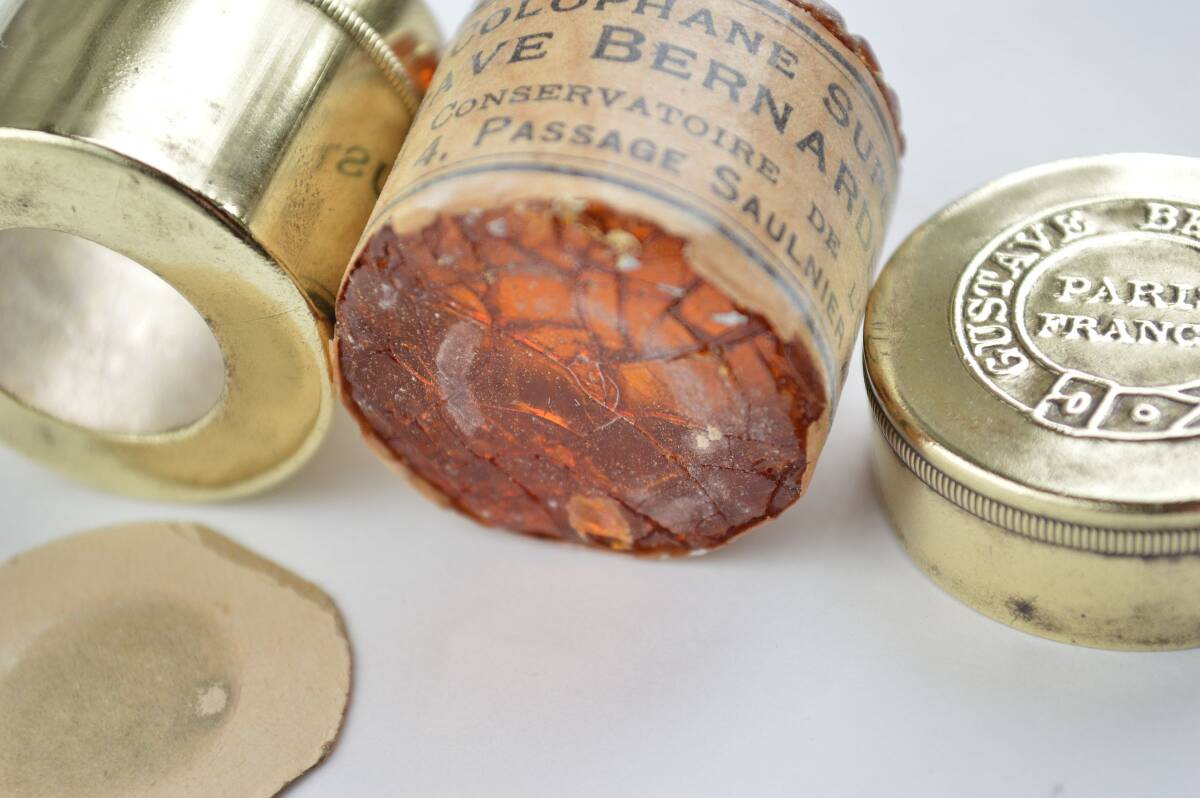 Yahoo!オークション - 缶ベル GUSTAVE BERNARDEL ブラス缶 幻の松脂 送