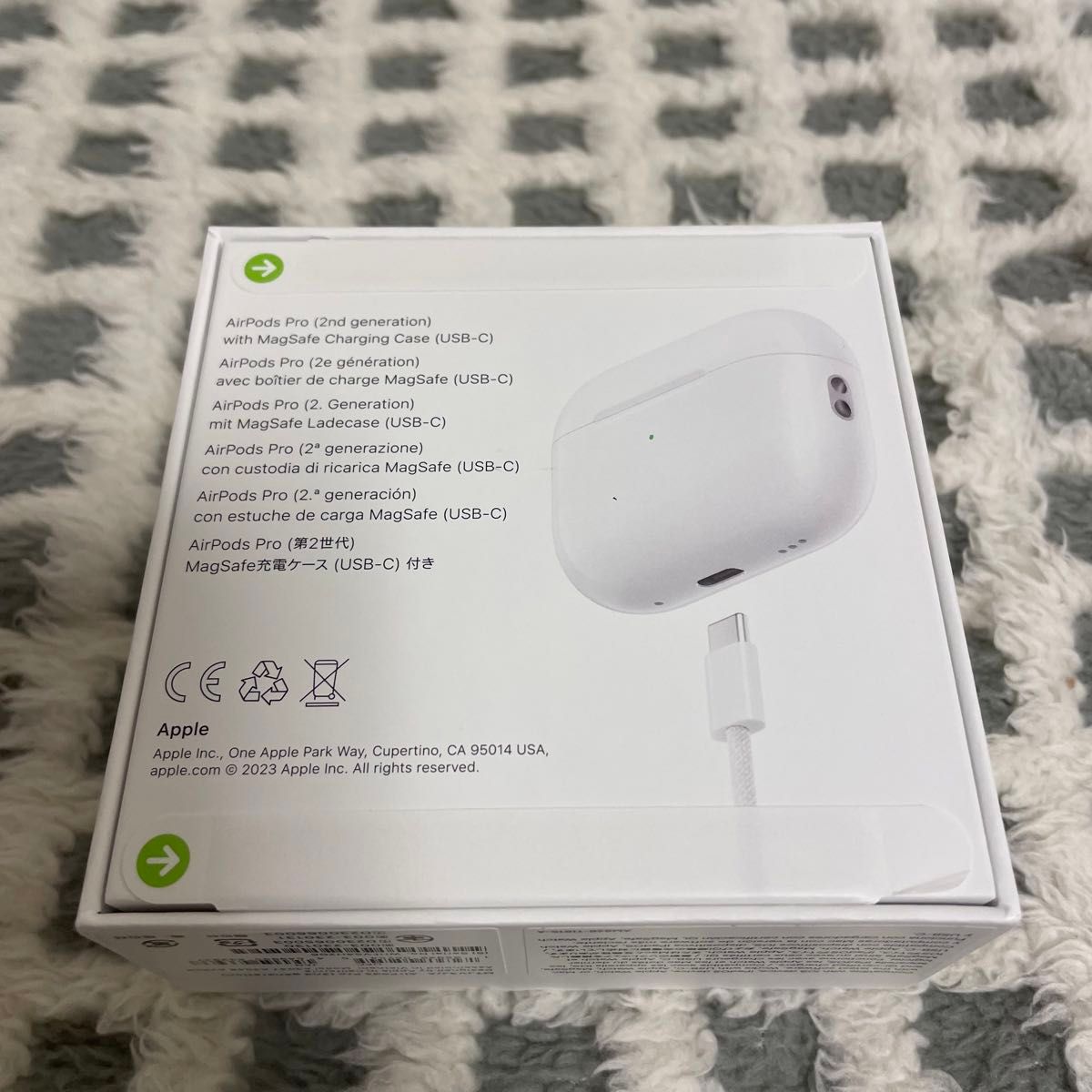 新品未開封】AirPods Pro 第2世代 MTJV3J/A USB-Cコネクタ｜Yahoo