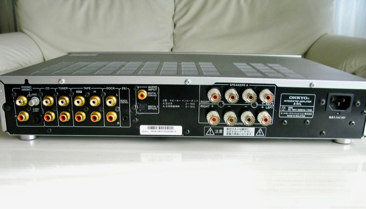 送料無料 ONKYO A-5VL デジタルプリメインアンプ / オンキョー｜Yahoo