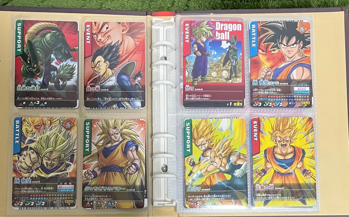 ファイル付き】ドラゴンボールデータカードダスプロモカードまとめ売り