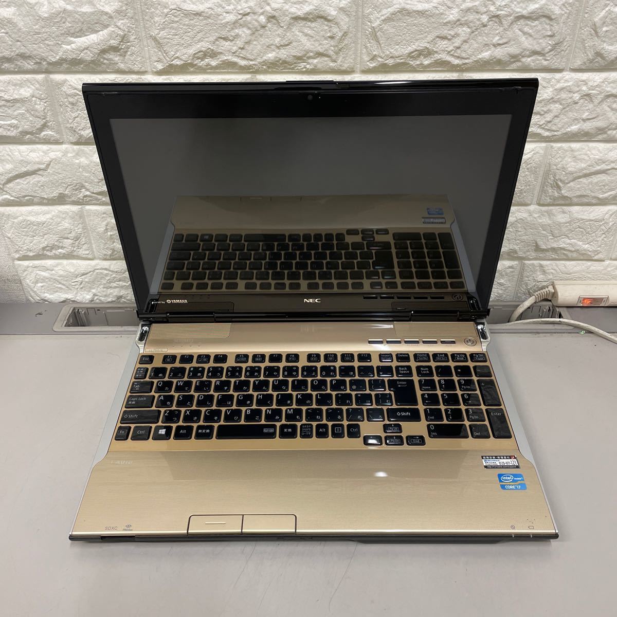 NEC LaVie L PC-LL750LS6G i7 4コア ブルーレイ NEC LaVie L PC