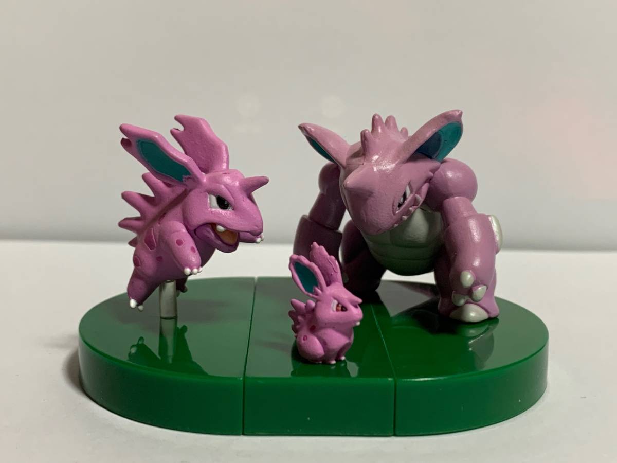 Yahoo!オークション - 立体ポケモン図鑑 ニドランオス ニドラン♂ ニド
