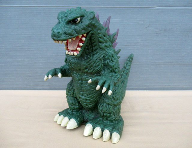 トヨタカローラ ゴジラ 貯金箱 ソフビ 5442 トヨタカローラ ゴジラ