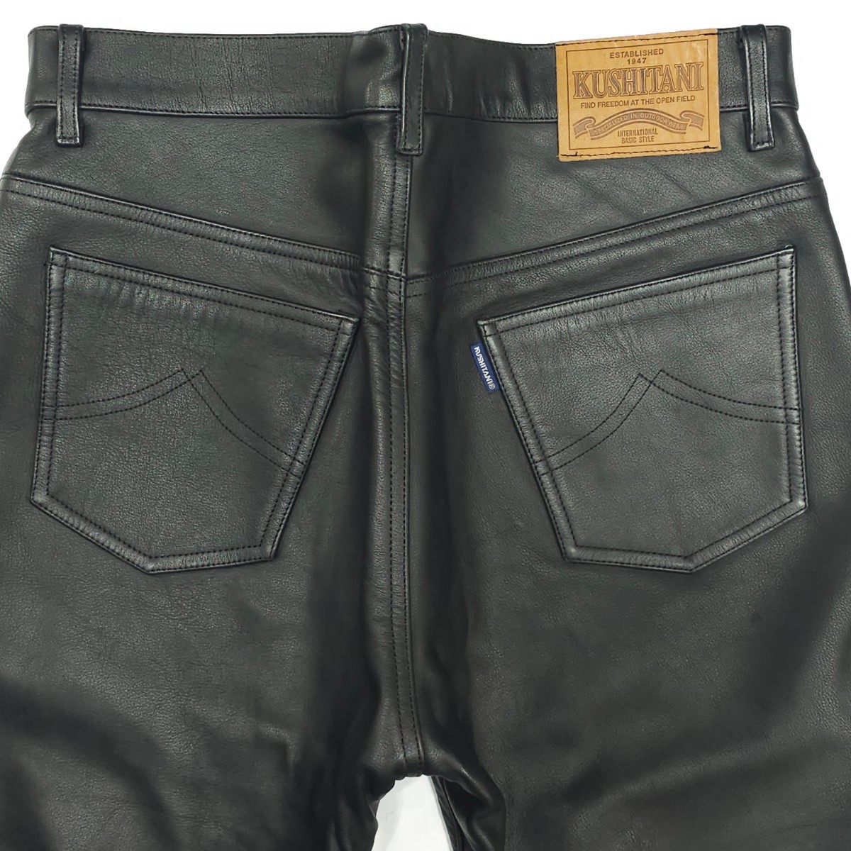 Yahoo!オークション - 美品KUSHITANIクシタニ レザーパンツL/2W本革牛