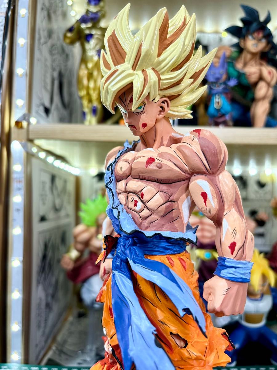 ドラゴンボール 一番くじ 孫悟空 フィギュア リペイント smsp｜Yahoo