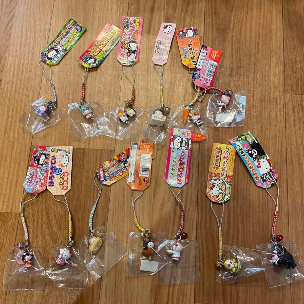 s*e様 ご当地ハローキティ根付ストラップ 25個セット 非売品有り s*e様