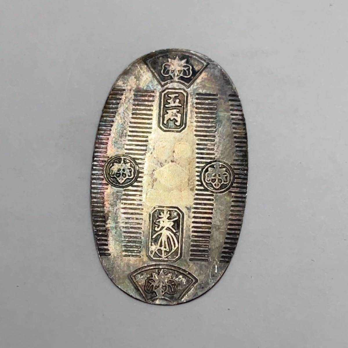 純銀小判 小判 5点まとめて 東京井島 純銀刻印 五両 重さ約