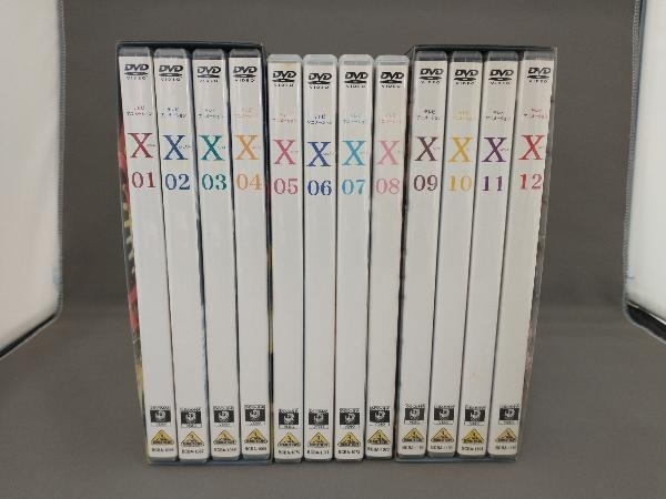 X DVD 【※※※】[全12巻セット]X-エックスー 1~12 (エックス) BOX