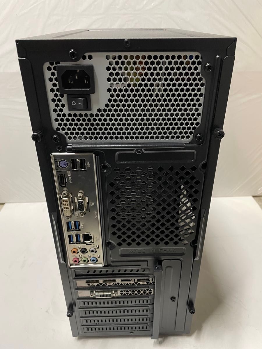 格安ゲーミングPC/i7 4770/gtx1060/Windows11/SSD