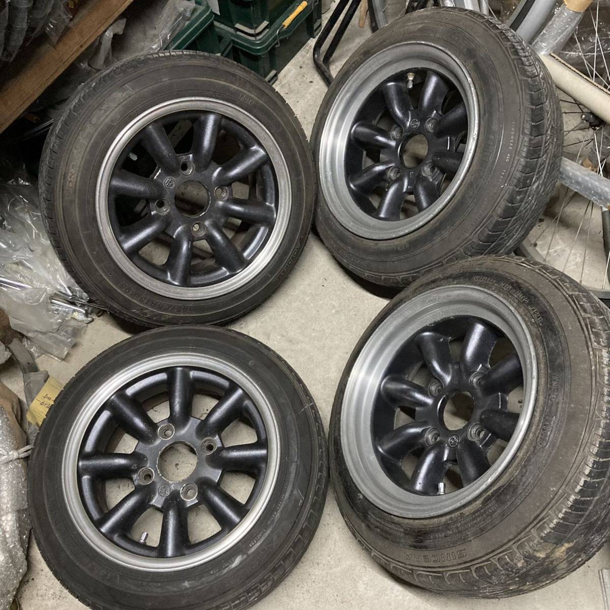 Yahoo!オークション - ワタナベ 13インチ 6J 7J 4穴114.3 4本セット サ