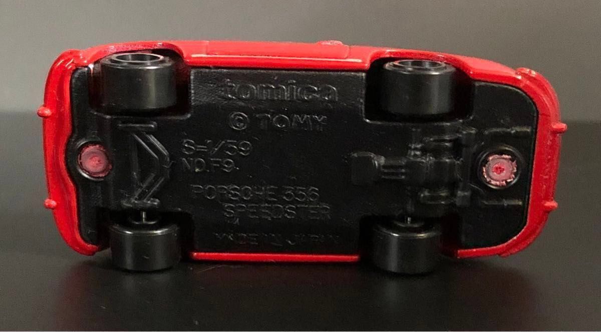 トミカ 青箱 F9 ポルシェ356スピードスター 1/59 赤｜Yahoo!フリマ（旧