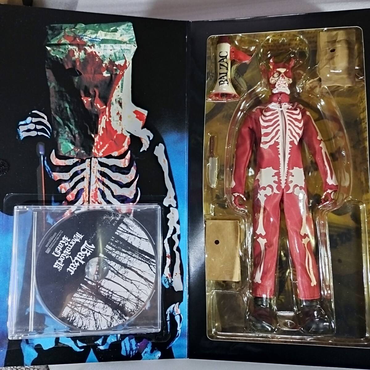 送料込み バルザック 紙袋男 BALZAC PAPER BAG MAN “ZODIAC 308”（赤