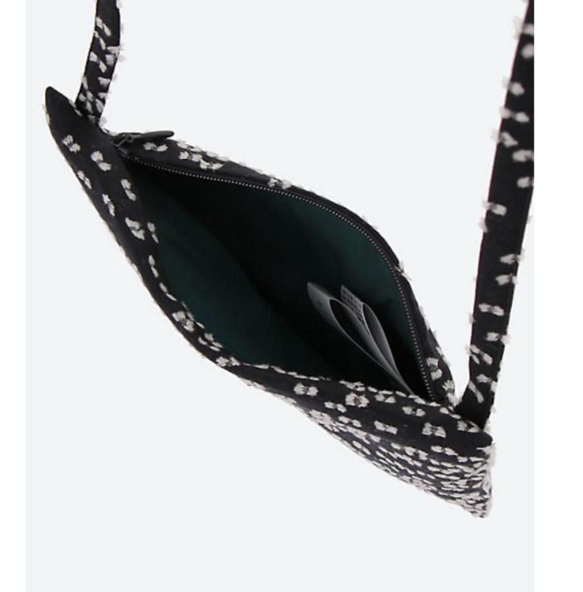 ミナペルホネン ポケットバッグ ballade バラード ネイビー 新品 新宿