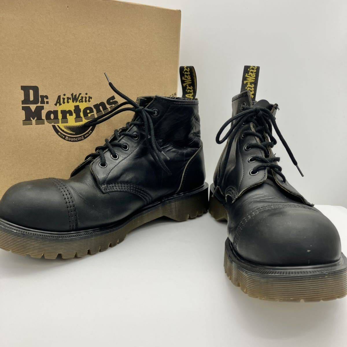 簡易メンテ済】ドクターマーチン Dr Martens クレイジーボム スチール
