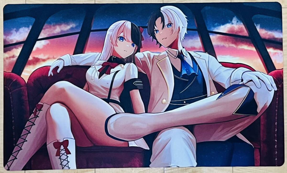 1点物限定品⚠️初代頭文字DRed Suns アニメイラストプレイマット。 1