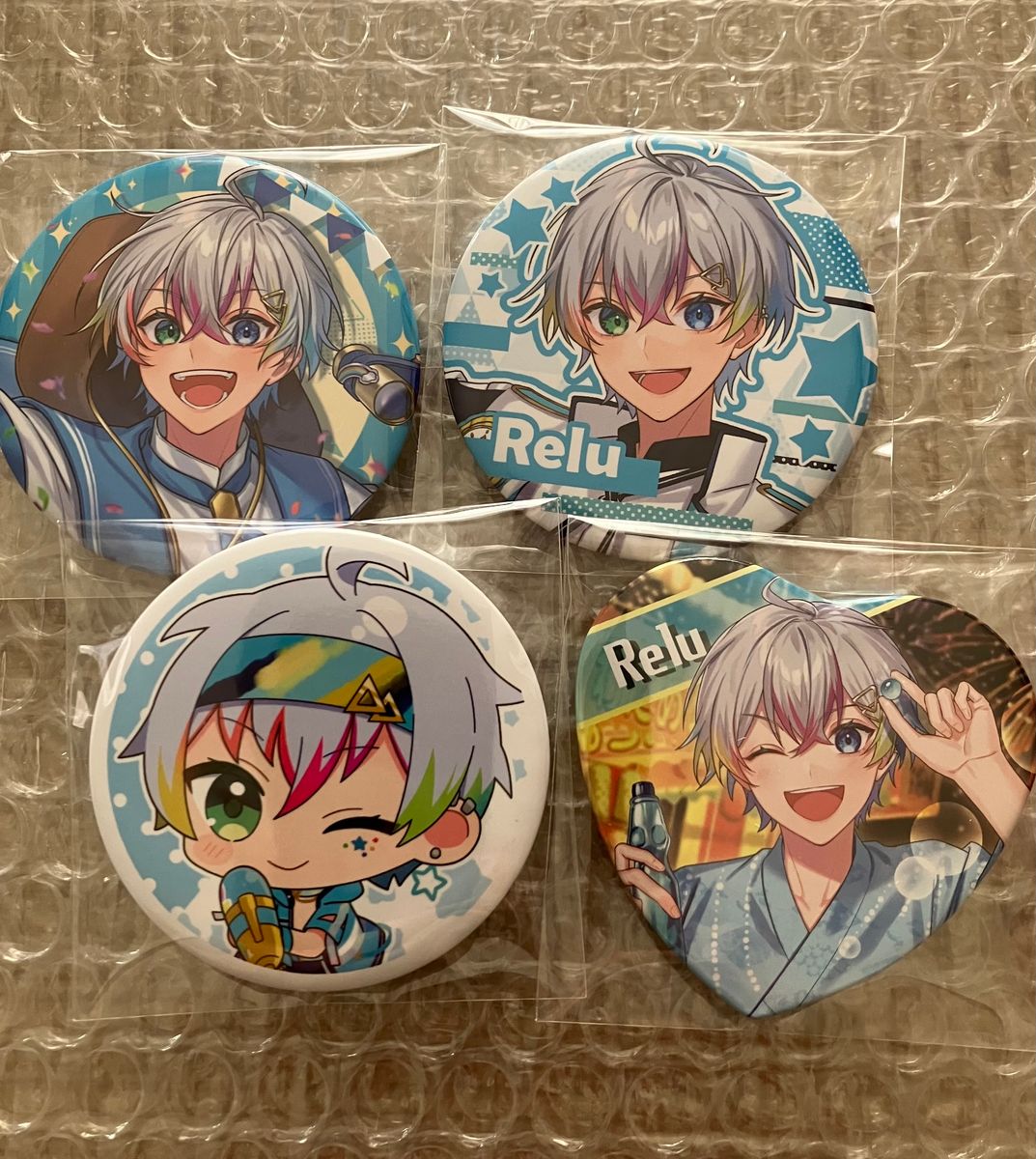 すたぽら Reluくん缶バッジセット｜Yahoo!フリマ（旧PayPayフリマ）