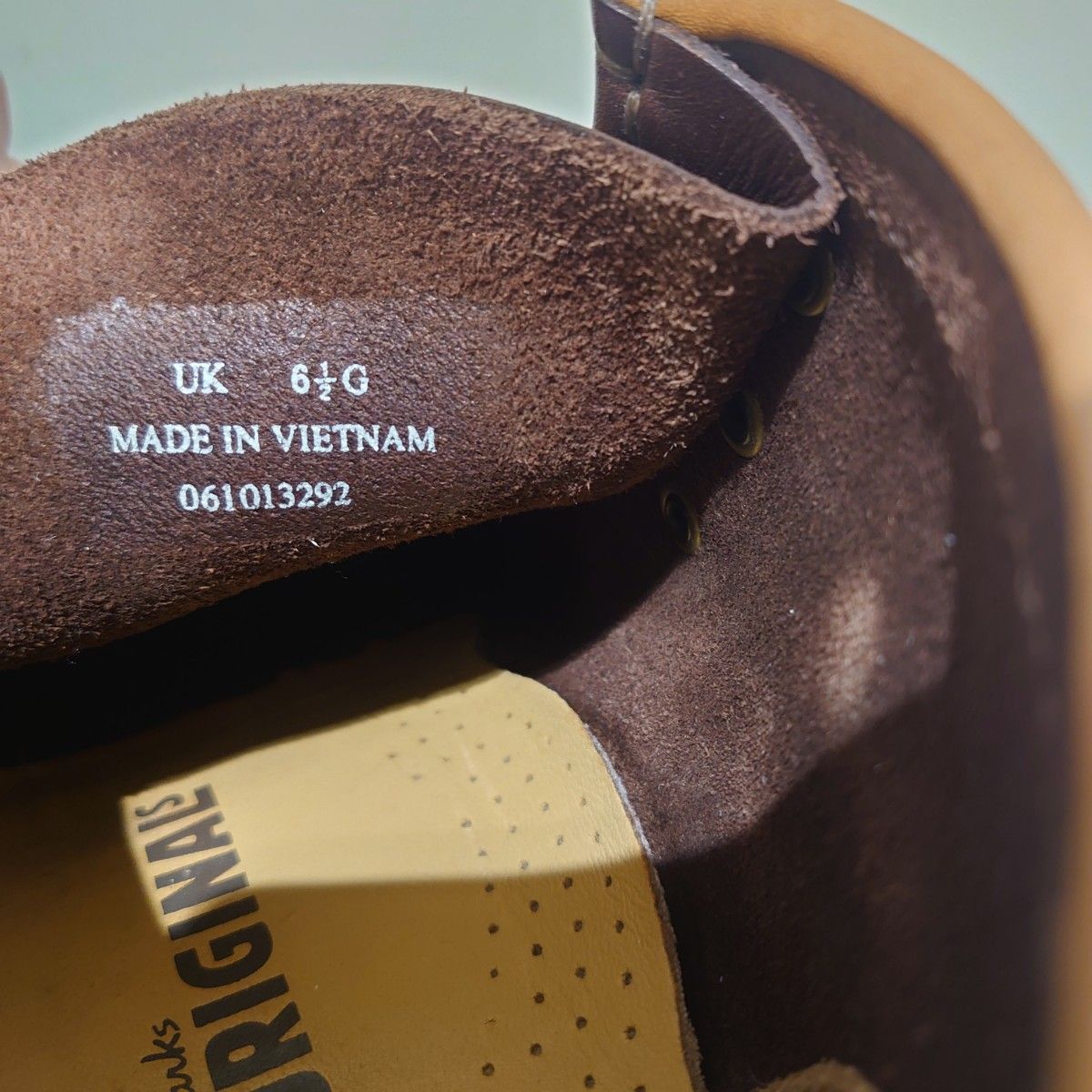 超美品 廃盤 クラークス ワラビーROCK EBONY size 61/2G 25 5cm