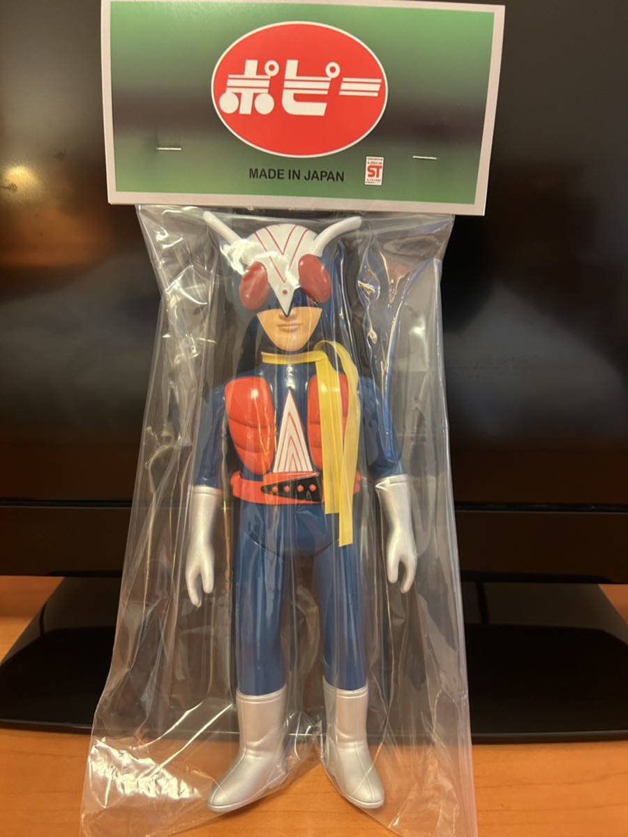 未開封）ライダーマン ソフビ 珍色 ポピー 未開封）ライダーマン