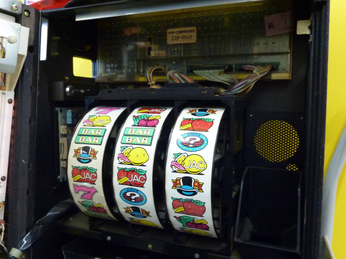 Yahoo!オークション - 引取限定 パチスロ実機 ミスターマジック スロッ
