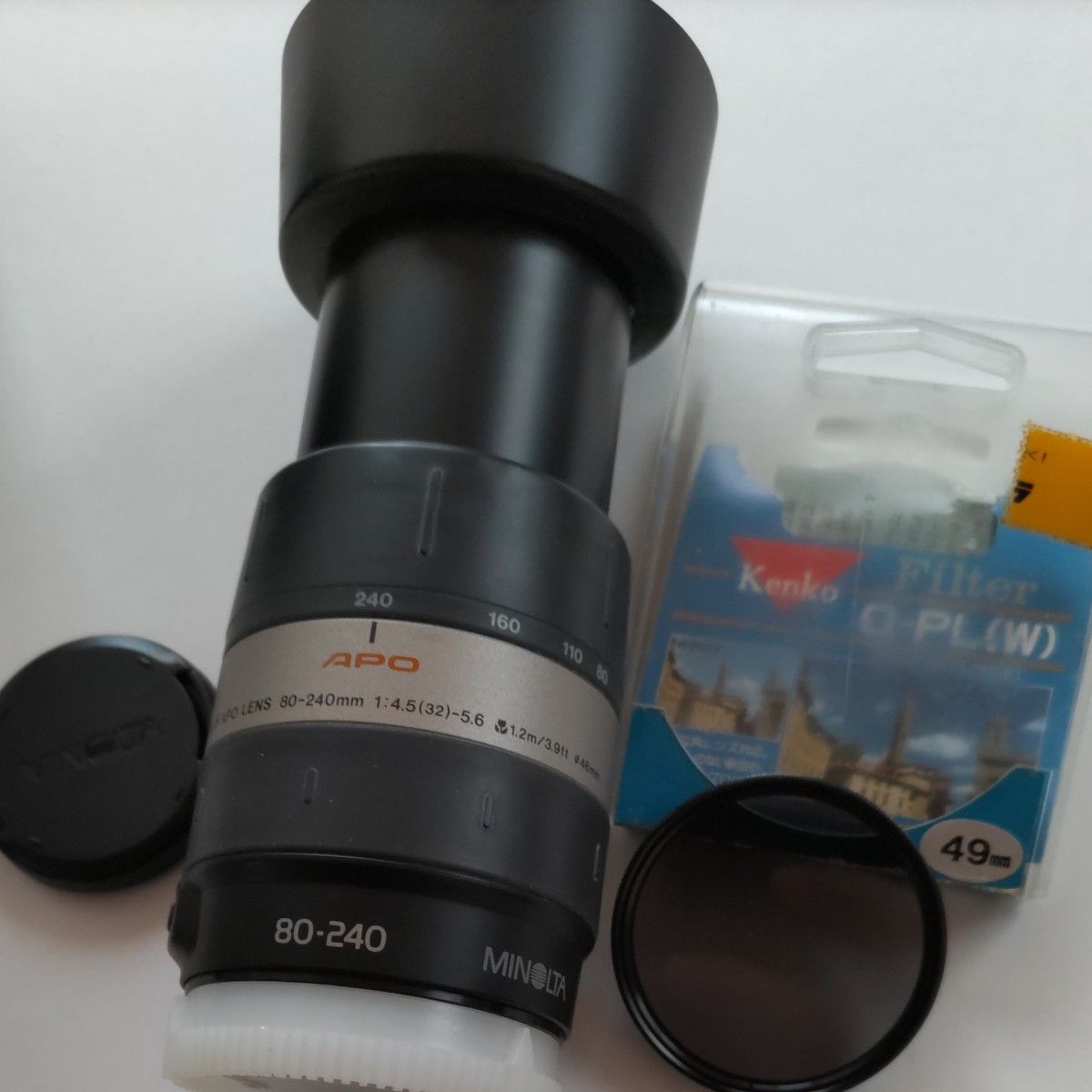ミノルタvectis Vマウント 望遠レンズ 80-240 kenkoフィルター C