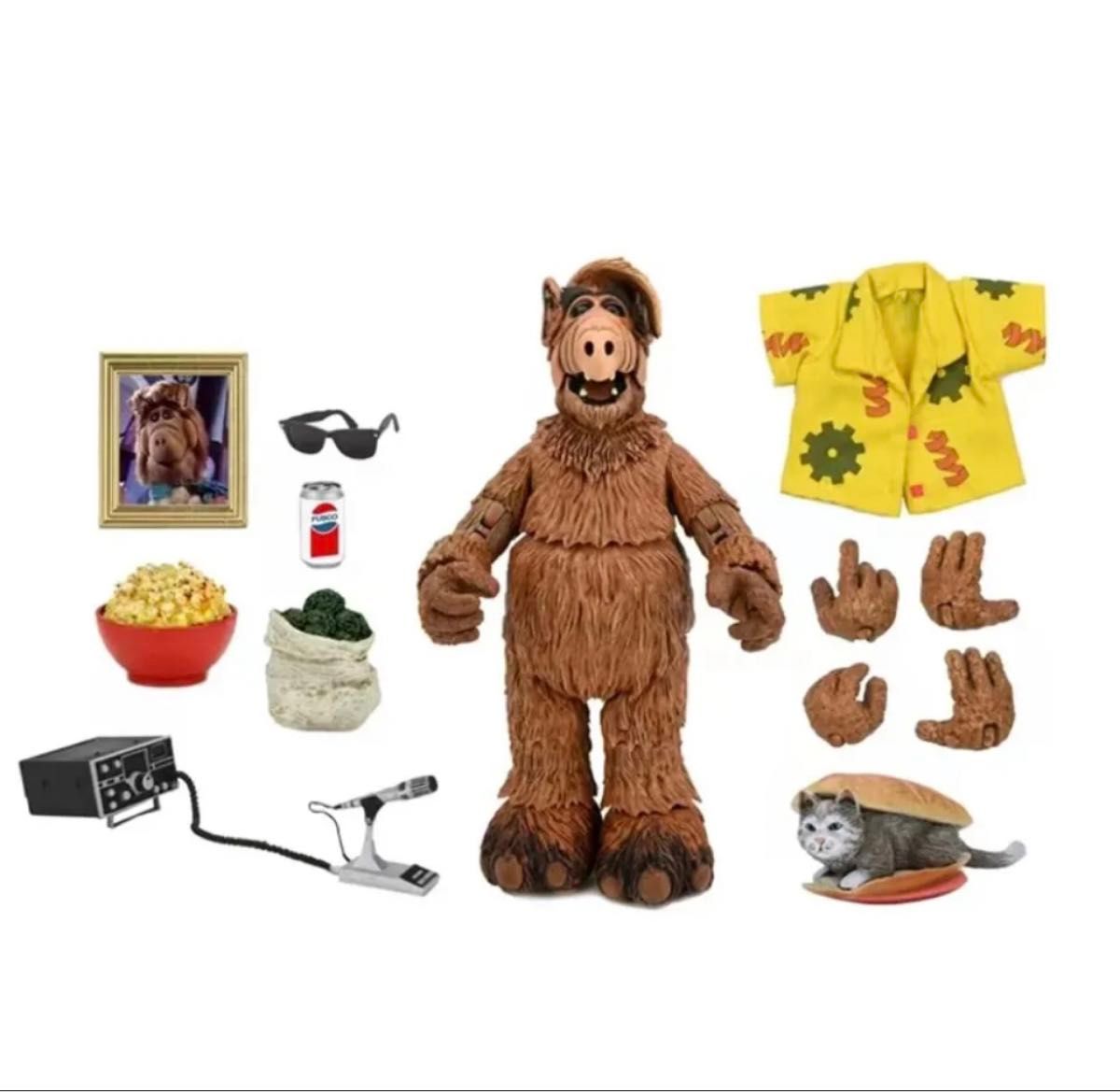 海外製品 ネカ アクションフィギュア アルティメットアルフ ALF