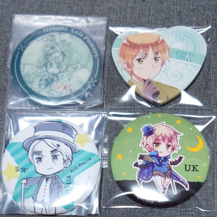 ヘタリア イギリス 英 缶バッジ｜Yahoo!フリマ（旧PayPayフリマ）