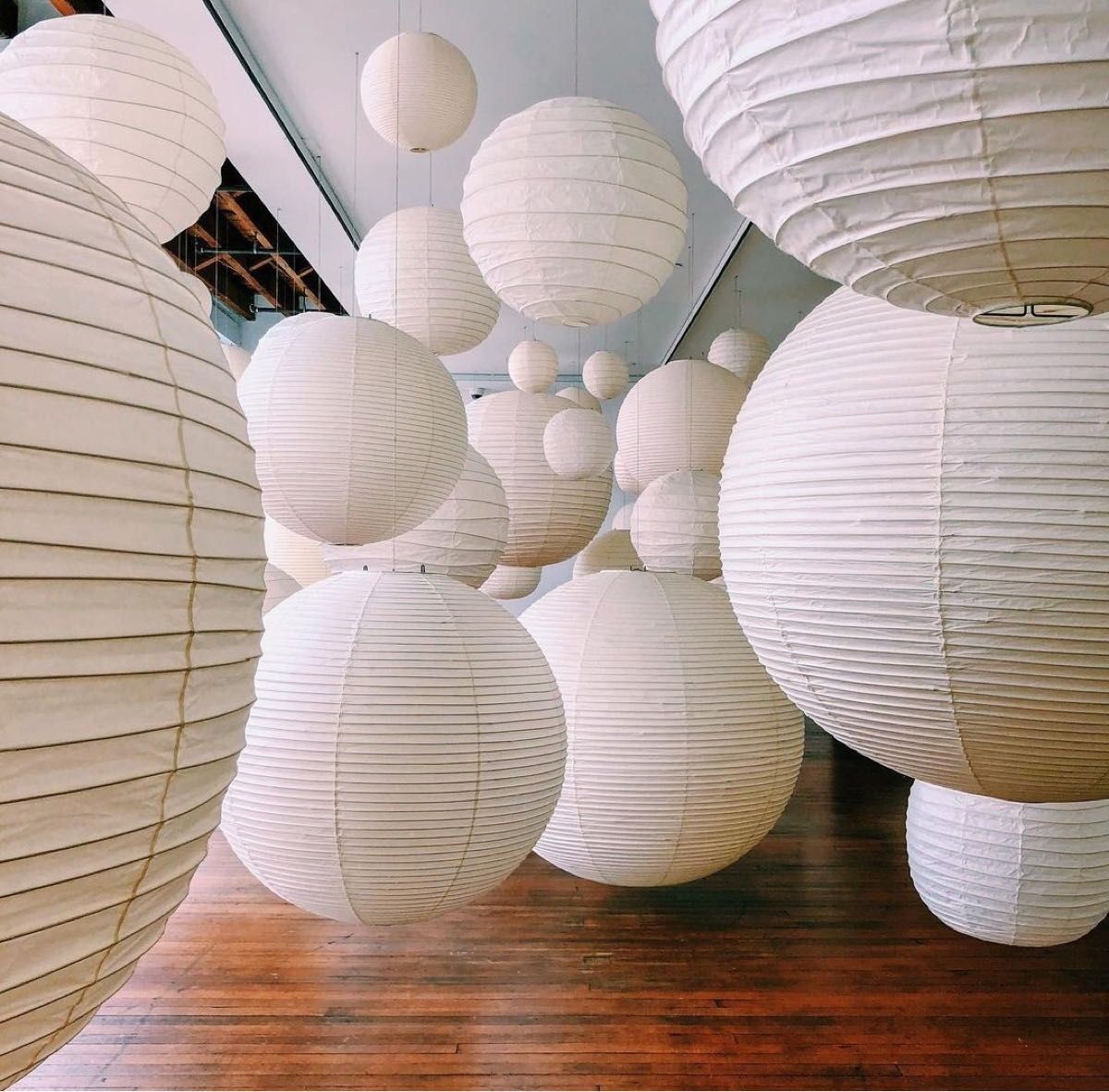 新品未開封 イサムノグチ akari 55A オゼキ黒箱 LEDソケットつき