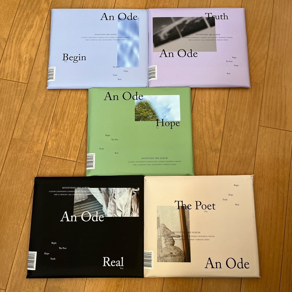 SEVENTEEN An Ode 5形態セット(封入品欠けなし) セブチ｜Yahoo!フリマ