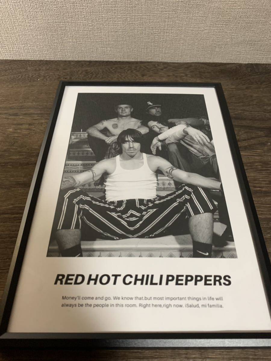 Yahoo!オークション - RED HOT CHILI PEPPERS レッチリ A4 ポスター 額