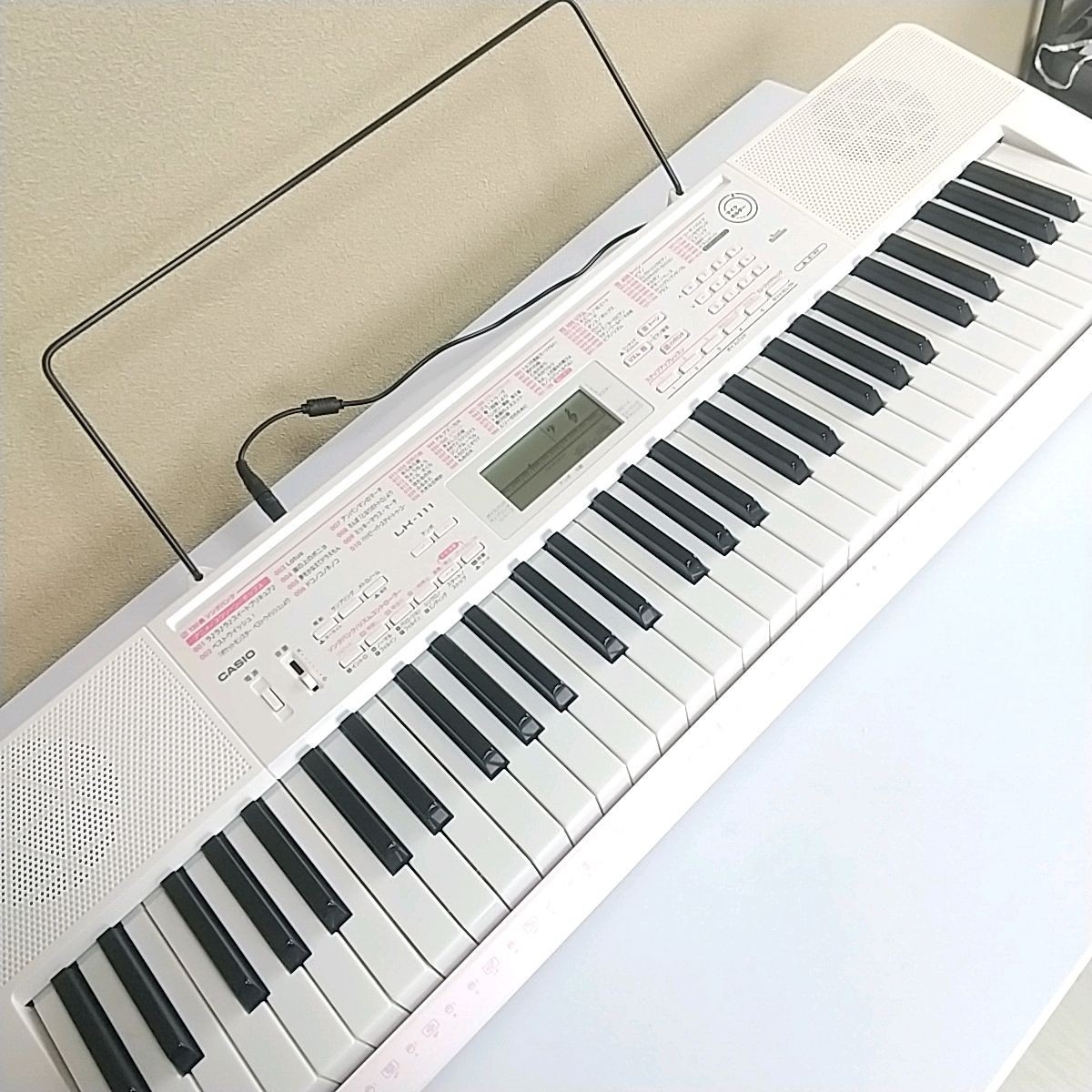 CASIO LK-111 電子キーボード 光ナビゲーション搭載｜Yahoo!フリマ（旧
