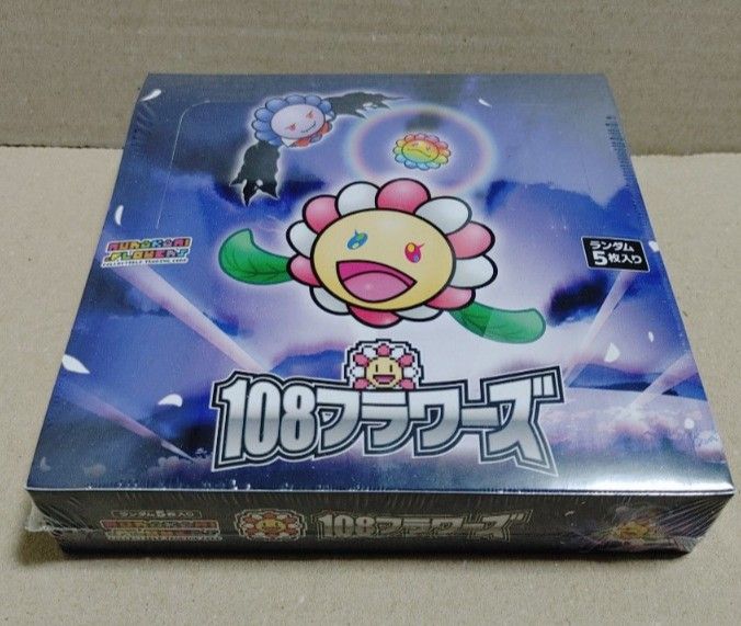 108フラワーズ 1BOX 村上隆 新品未開封 シュリンクつき ポケモンカード