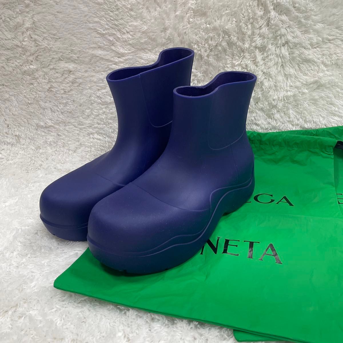 新品 ボッテガヴェネタ 44 パドル ブーツ レインブーツ｜Yahoo!フリマ