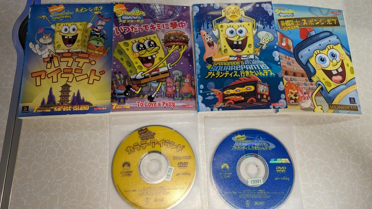 スポンジボブ レンタル落ちDVD 4巻セット シーズン4 5｜Yahoo!フリマ
