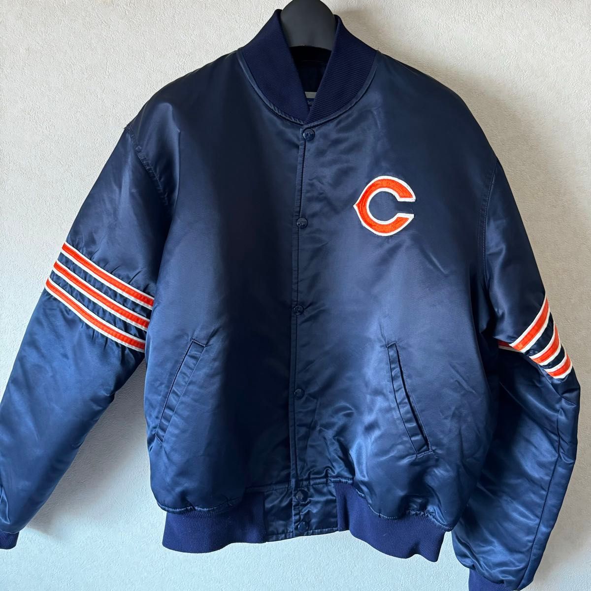 STARTER スターターシカゴ ベアーズ BEARS サテン スタジャン 90s 米国