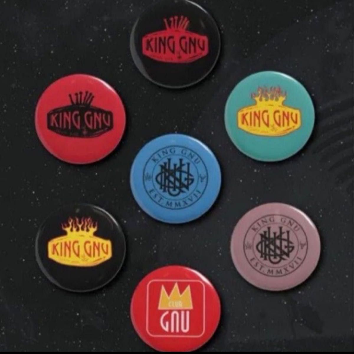 King Gnu CLOSING CEREMONY FC限定ガチャ 缶バッジ｜Yahoo!フリマ（旧