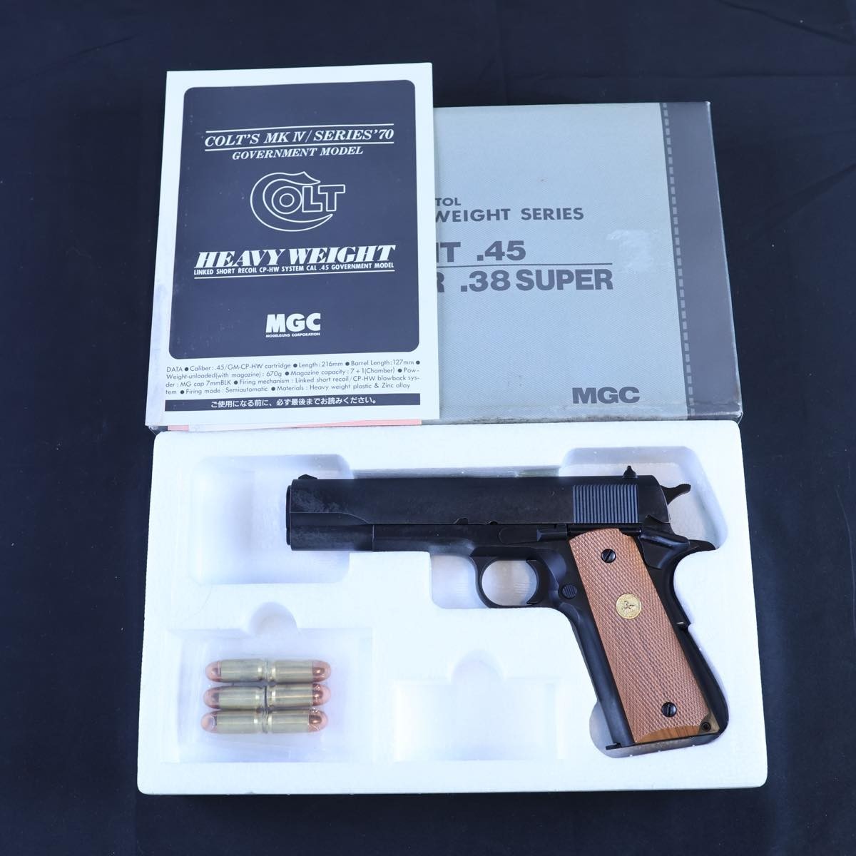 Yahoo!オークション - MGC コルト ガバメント.45 モデルガン #S-6443