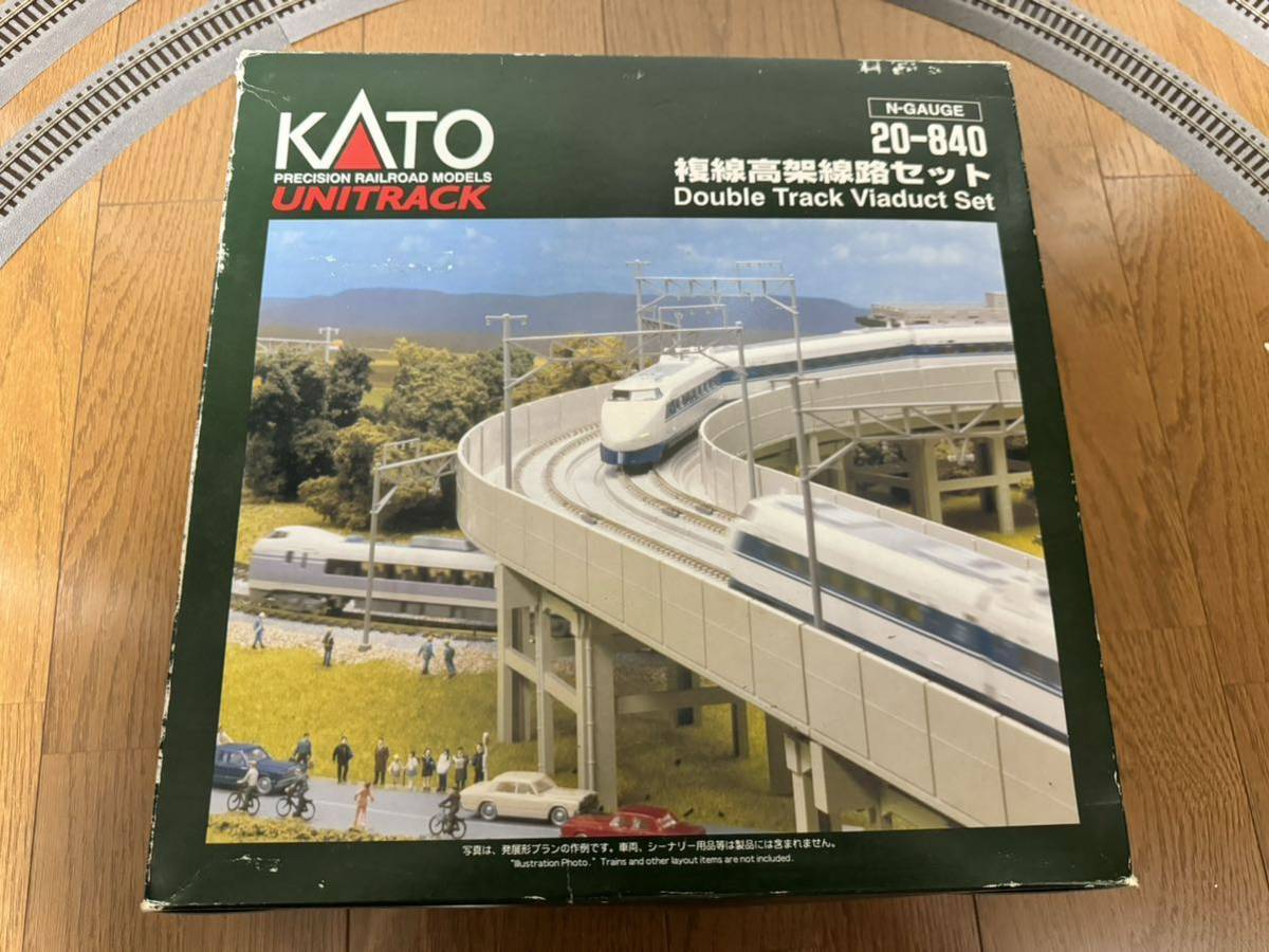 Yahoo!オークション - KATO Nゲージ 20-840 複線高架線路セット 鉄道模