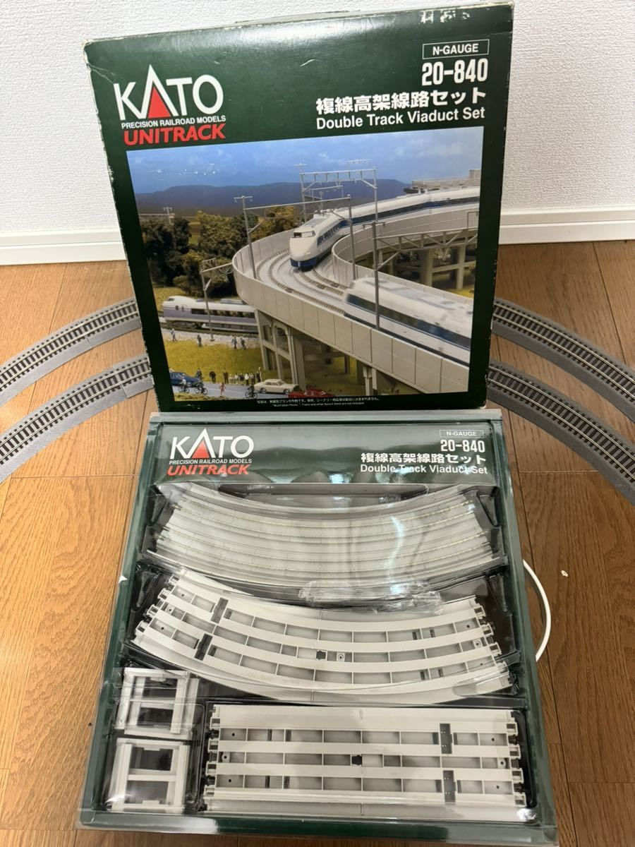 Yahoo!オークション - KATO Nゲージ 20-840 複線高架線路セット 鉄道模