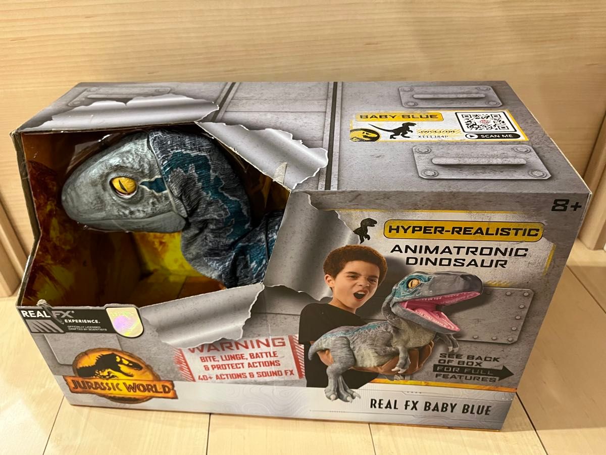 トイザらス限定 ジュラシック・ワールド スーパーリアル ベビーブルー