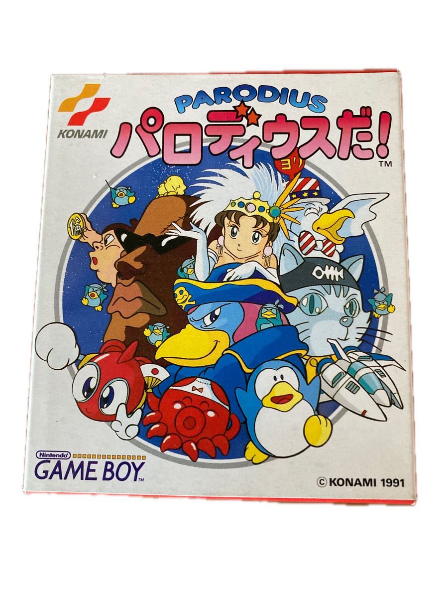 パロディウスだ ゲームボーイソフト 箱付き 説明書無し｜Yahoo!フリマ
