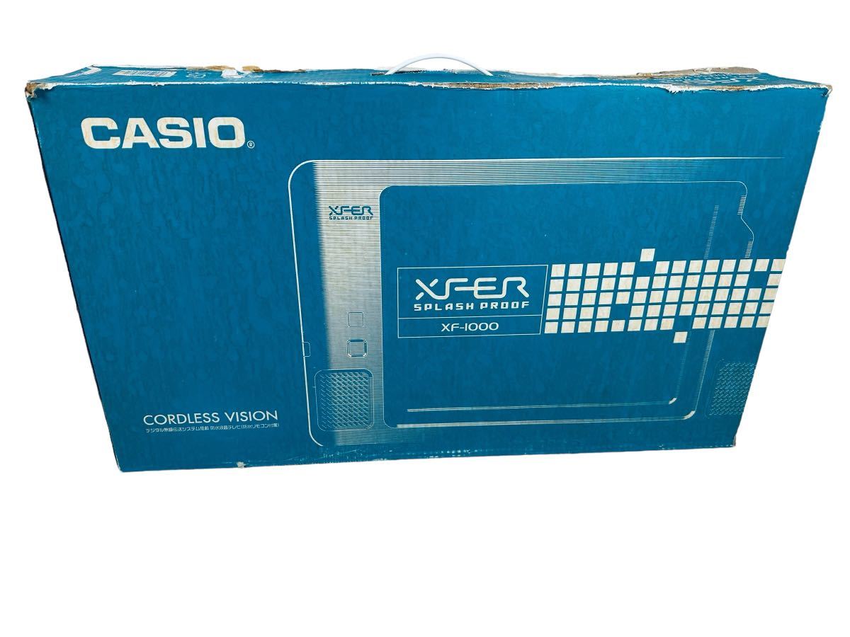 CASIO ポータブルテレビ XF-800 防水 CASIO ポータブルテレビ XF-800
