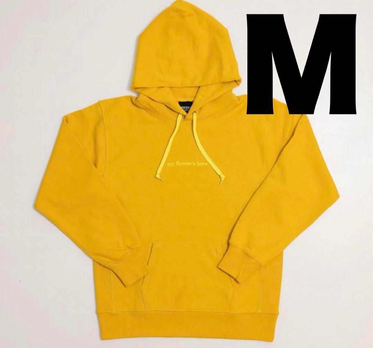 藤井風 my flower's here フーディ M MサイズMustard パーカー