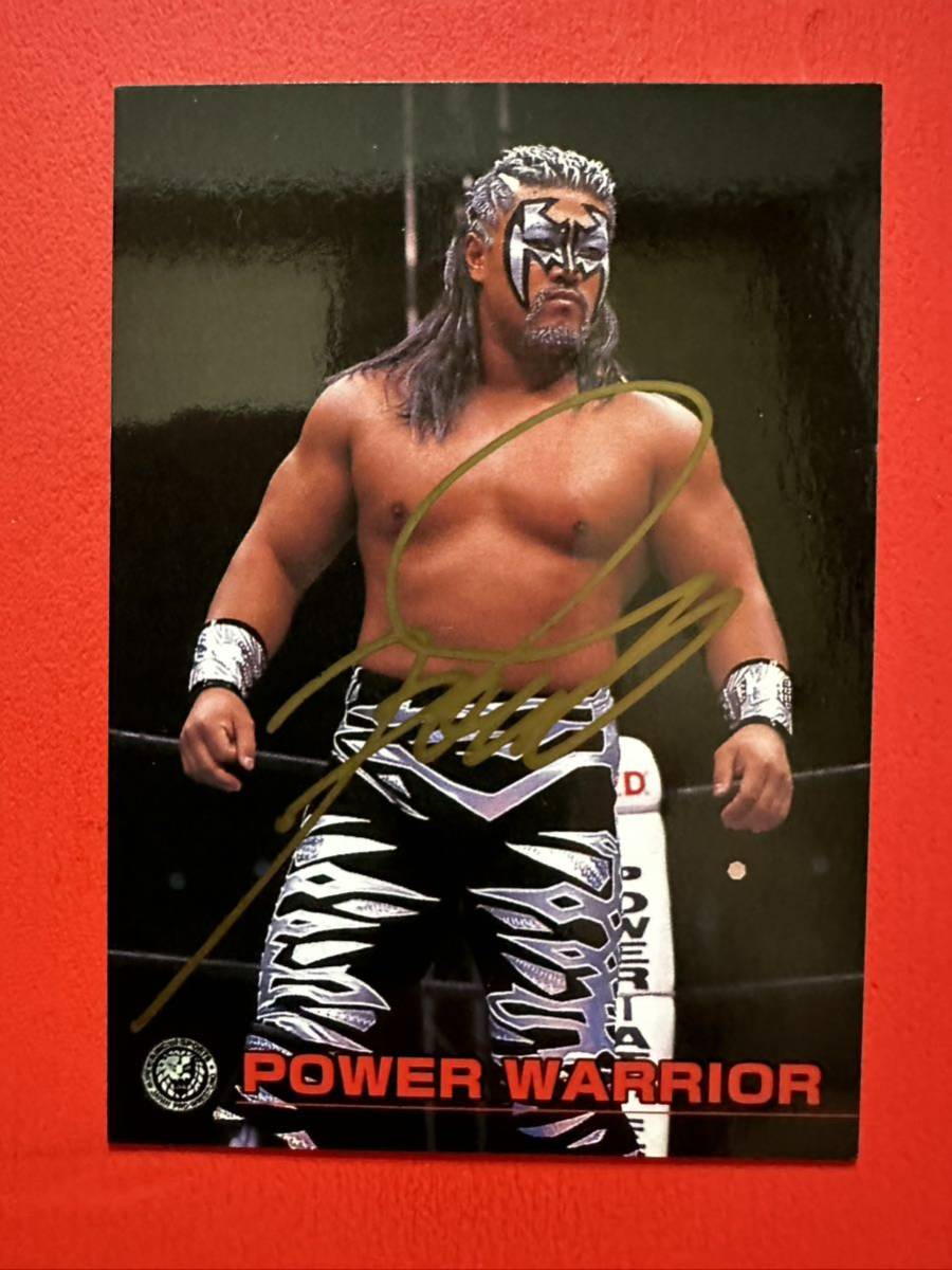 Yahoo!オークション - パワー・ウォリアー 直筆サインカード 新日本プ