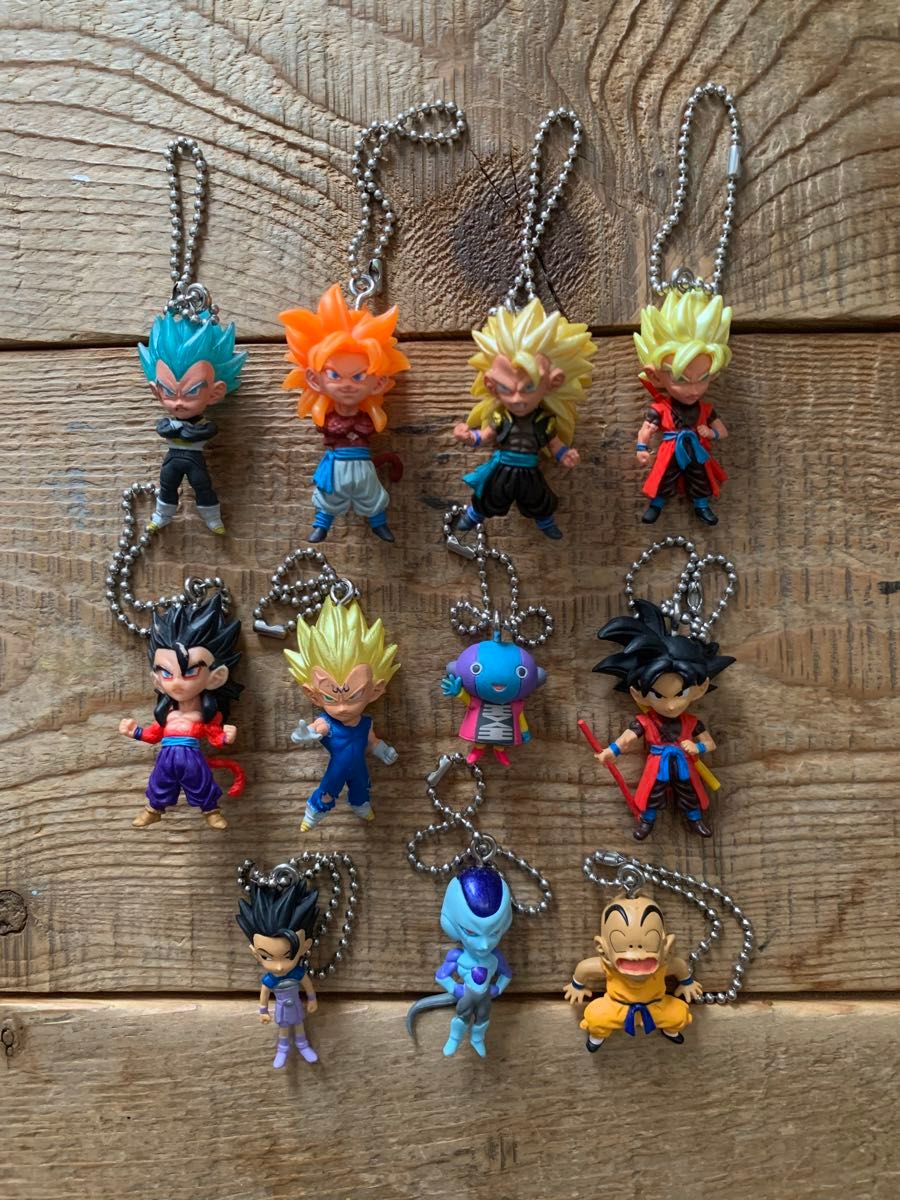 ドラゴンボール キーホルダー 10個セット キーチェーン フィギュア